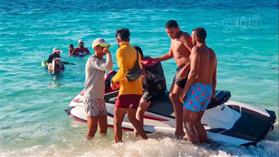 إقبال متوسط على شواطئ مرسى مطروح في نهاية موسم الصيف