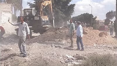 حملات لإزالة التعديات والبناء المخالف بأحياء العجمي وعامرية ثان والجمرك 