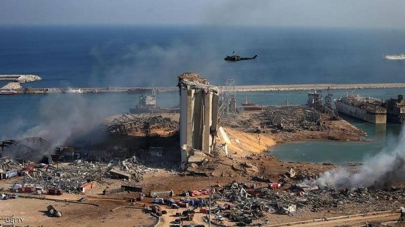 إنفجار مرفأ بيروت