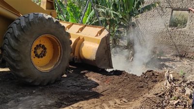 حملات بالدقهلية تسفر عن إزالة 600 حالة تعد على الأراضي | صور 