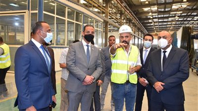 الانصاري يطالب المنطقة الصناعية باقتصار العمالة على أبناء الفيوم