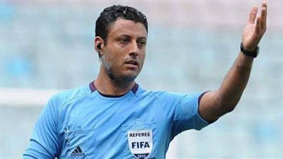 يوسف السرايري حكماً لمباراة منتخب مصر ضد ليبيريا