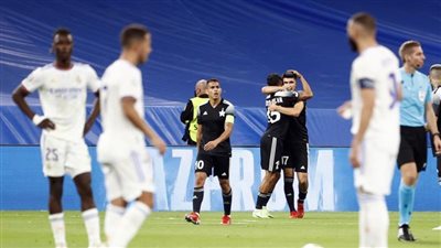 هزيمة تاريخية لريال مدريد أمام شيريف في دوري أبطال أوروبا
