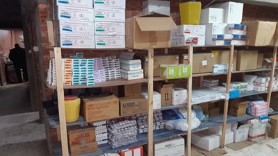 ضبط مخزن مستلزمات طبية مجهولة المصدر في الإسكندرية