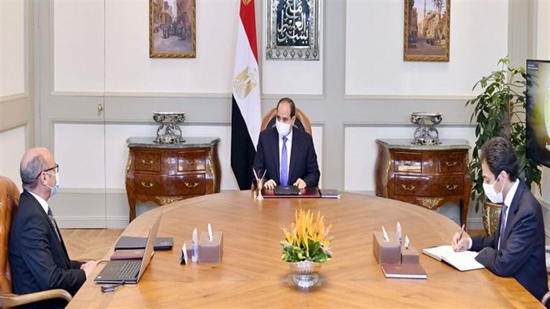 اجتماع الرئيس عبدالفتاح