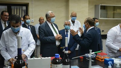 تدريب العاملين بالمركزي للمبيدات على مهارات التحول الرقمي وإطلاق المنظومة الإلكترونية للمعمل