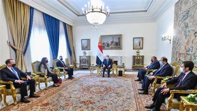 توافق مصري أمريكي لضمان مواصلة تثبيت وقف إطلاق النار وتحسين الأوضاع الإنسانية والمعيشية للفلسطينيين