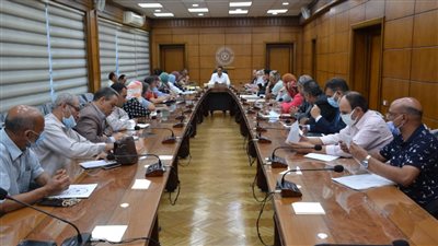 محافظ الدقهلية يترأس اجتماع متابعة الأعمال في المشروعات القومية 