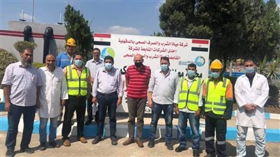حصول محطة معالجة صرف صحي كوم النور بالدقهلية على تجديد اعتماد T.S.M