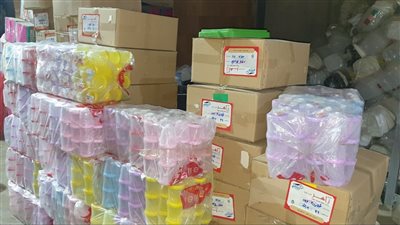 ضبط مستلزمات مدرسية مجهولة المصدر في الإسكندرية 