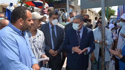 محافظ المنيا يتابع المرحلة الثانية لفعاليات حملة 