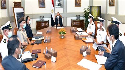  السيسي يتابع الموقف التنفيذي لمشروعات تطوير وحماية الشواطئ الساحلية المصرية خاصةً على البحر المتوسط