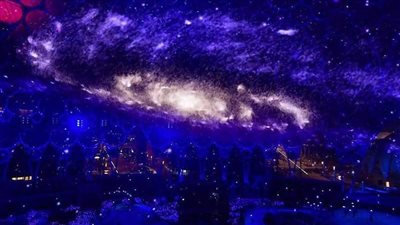 «العرض المذهل».. شاهد كيف ظهر كوكب الأرض في حفل إكسبو 2020