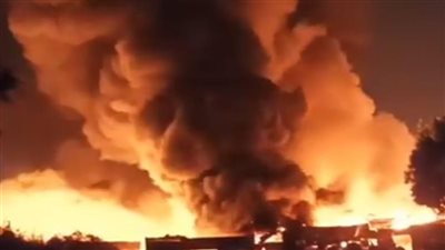 شاهد.. تداول فيديو لالتهام النيران لـ«زرايب أوسيم»