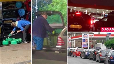 الحكومة تدرس الاستعانة بالجيش.. القصة الكاملة لأزمة الوقود في بريطانيا |فيديو