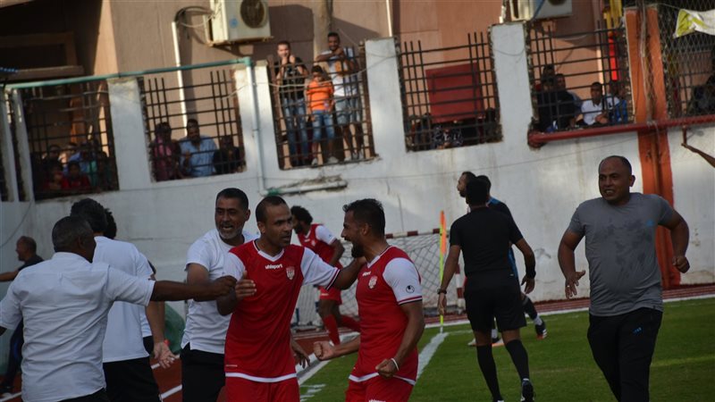 فرحة لاعبي الاوليمبي