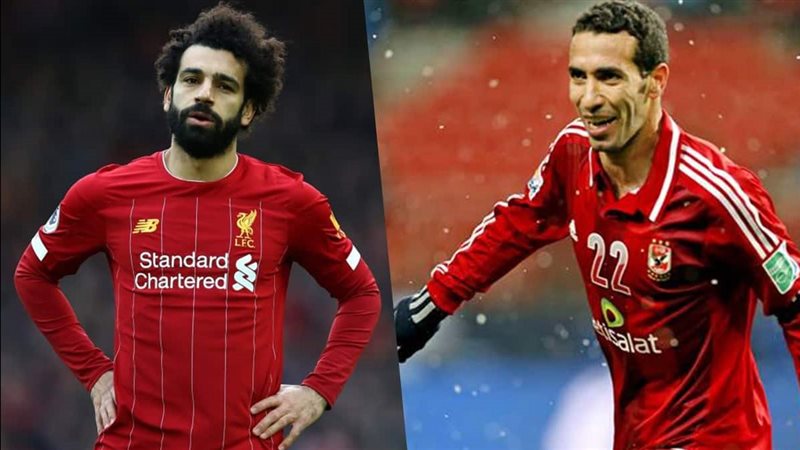 أبو تريكة ومحمد صلاح