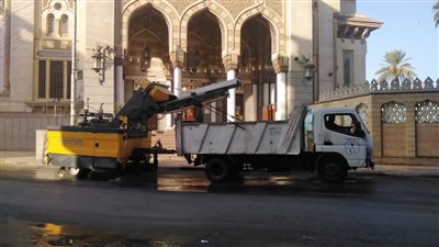  رفع ٣٠ طن قمامة من شوارع المنصورة | صور