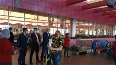 مطار شرم الشيخ يستقبل أولى رحلات شركة 