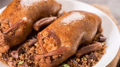 مشوي أو محمر.. طريقة عمل الحمام بالفريك