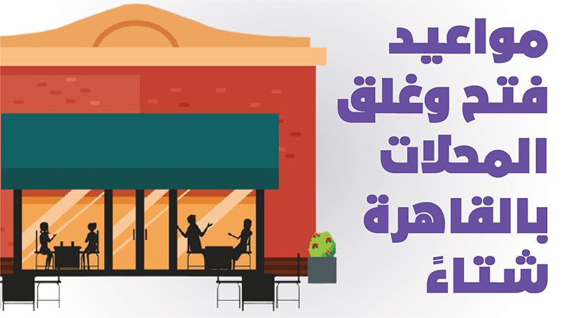 غلق المحالات والمقاهي
