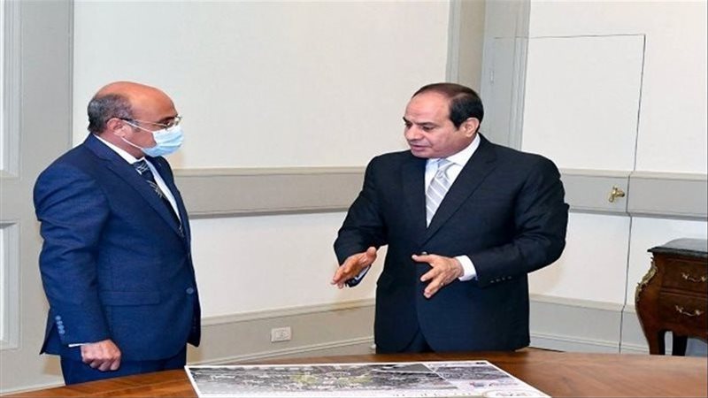 الرئيس السيسي ووزير