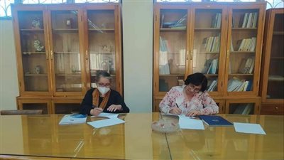 بروتوكول تعاون بين القومي للترجمة وجامعة حلوان في مجال التدريب والترجمة 