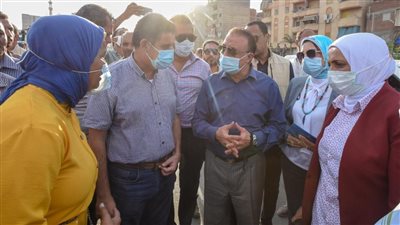 محافظ الإسكندرية يطلق إشارة بدء أعمال تطهير وإزالة التعديات بالترع والمصارف 