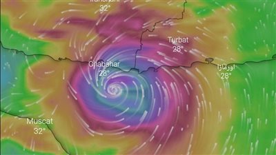 العاصفة شاهين.. لأول مرة في التاريخ رياح استوائية تضرب الخليج العربي