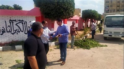 مدارس الإسماعيلية تواصل استعدادها للعام الدراسي الجديد | صور