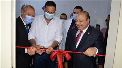  افتتاح قسم الآشعة المقطعية بمستشفى شربين المركزي بالدقهلية 