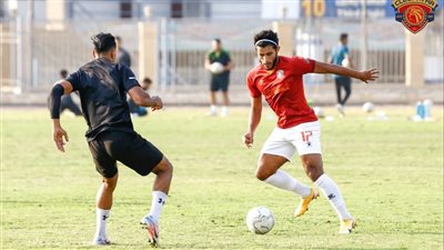 باسم مرسي يحرز هدفين في أول مشاركة له بودية سيراميكا وأبو حماد