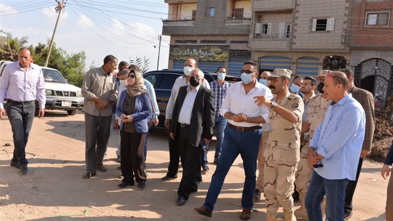  محافظ الدقهلية يتفقد