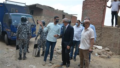 محافظ القليوبية يتابع أعمال توسعة الطريق الدائري