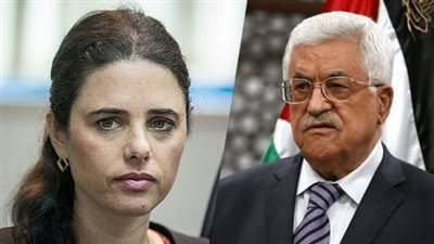 طلب يقابلها لإذابة الجليد.. وزيرة الداخلية الإسرائيلية تصدم محمود عباس