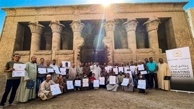 تدريب ٦٨ من أصحاب البازارات بمدينة إسنا في الأقصر