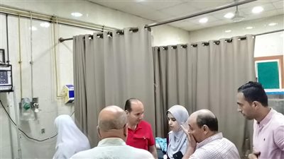 وكيل صحة البحيرة في زيارة مفاجئة لمستشفى الدكتور حمدى الطباخ (صور)
