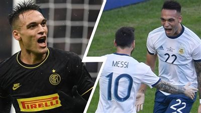 مارتينيز يتفوق علي ميسي في قائمة الأغلي