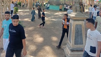 حدائق ومتنزهات أسيوط تواصل استقبال الزوار في ثالث أيام عيد الأضحى 