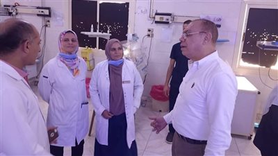 وكيل وزارة الصحة في جولة بالمستشفيات في ثاني أيام عيد الأضحى