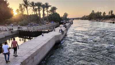 مصيف الغلابة، أهالي المنوفية يحتفلون بثالث أيام العيد في القرينين (صور)