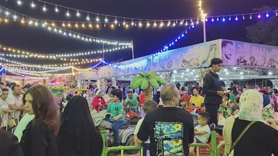 التذكرة بـ 10 جنيه، إقبال الأهالي على الملاهي الشعبية بالدقهلية احتفالا بعيد الأضحى (فيديو)