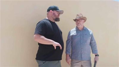 وفد أسترالى يزور منطقة البهنسا الأثرية لإنتاج فيلم وثائقى عنها