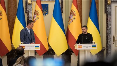 رئيس الوزراء الإسباني يصل أوكرانيا للقاء زيلينسكي