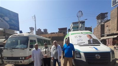 الكشف على 281 مواطنًا خلال قافلة طبية بمصيف جمصة