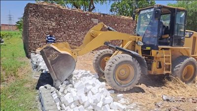  تنفيذ 5 حالات إزالة في المهد بمدينة أرمنت بالأقصر