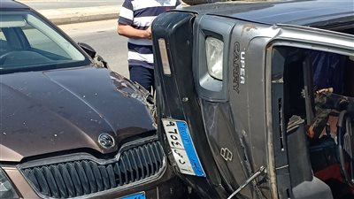 أخبار الحوادث اليوم، إصابة 4 أشخاص في حادث تصادم بجوار النادي الأهلي.. حريق داخل عقار في حدائق المعادي.. وضبط 66 قطعة سلاح