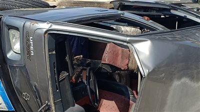 مصرع 6 وإصابة 69 آخرين فى حوادث متفرقة بالمحافظات 