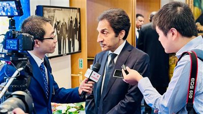  بسام راضي يهنئ رئيس منظمة الفاو على إعادة انتخابه لفترة جديدة