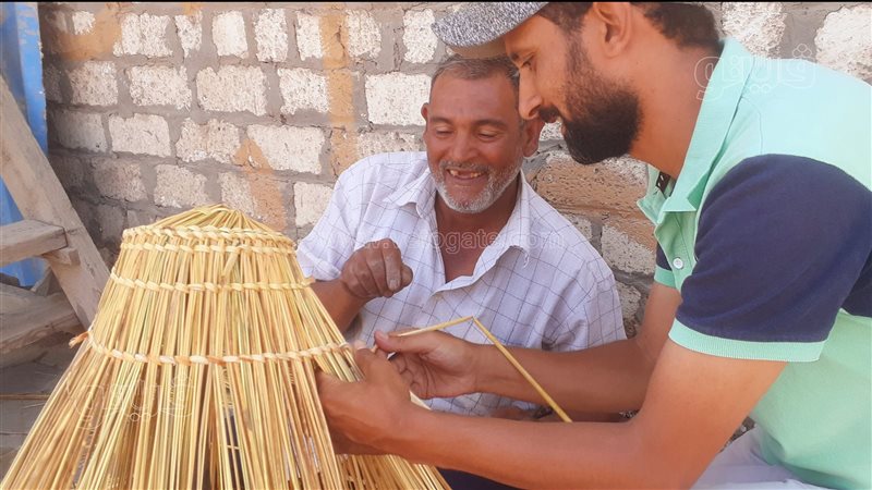 صنايعية جريد النخل..عم